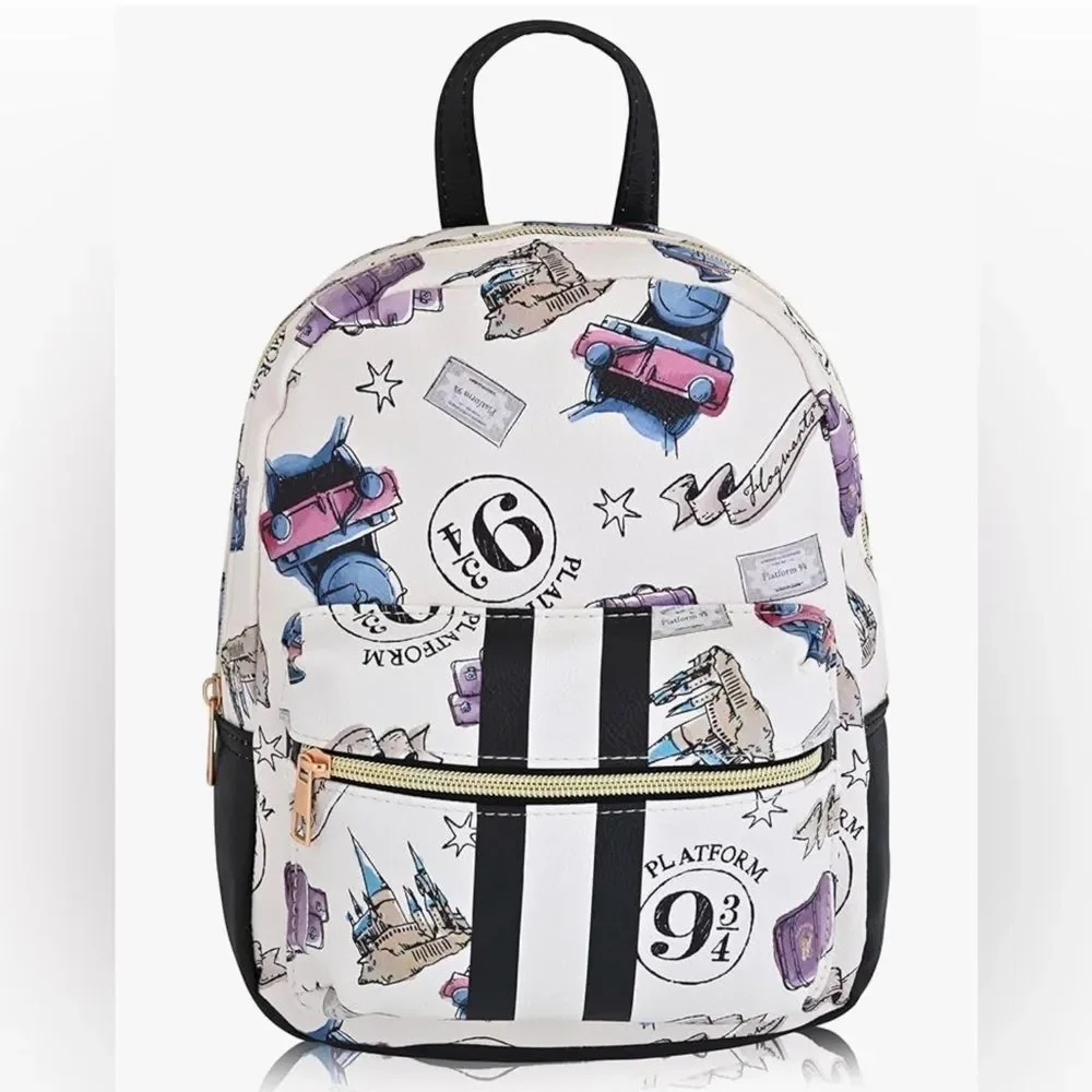 Fast Forward Harry Potter Backpack PU Leather 10